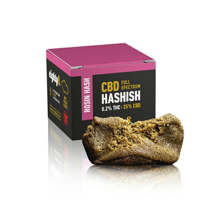EIGHTY8 | raisin hash | 25% CBD
