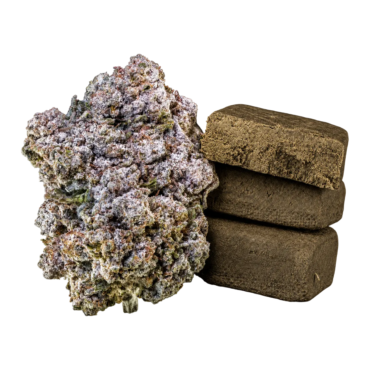 10g Bubblegum 25% THCA og 10g Cali Cream 50% THCA samlet i Herbz bundle