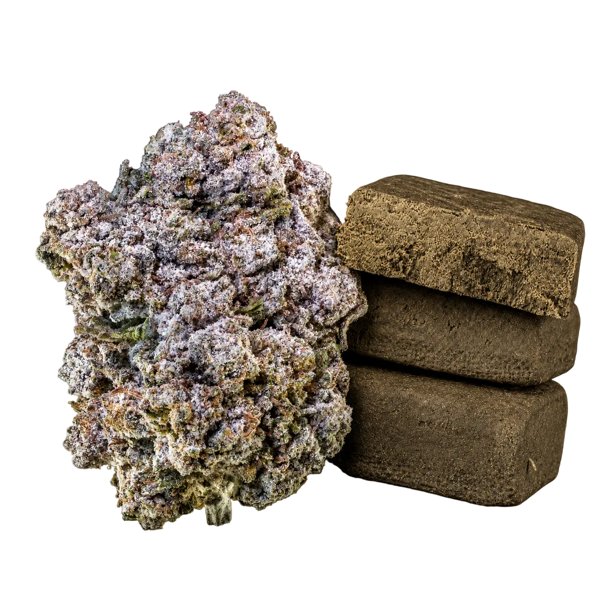 10g Bubblegum 25% THCA og 10g Cali Cream 50% THCA samlet i Herbz bundle