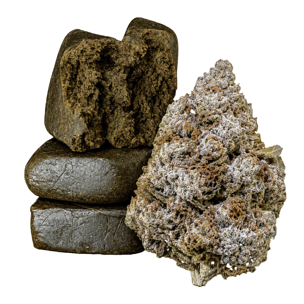 10g Manali Cream 40% THCA og 10g O.G. Zkittles 24% THCA samlet i Herbz bundle
