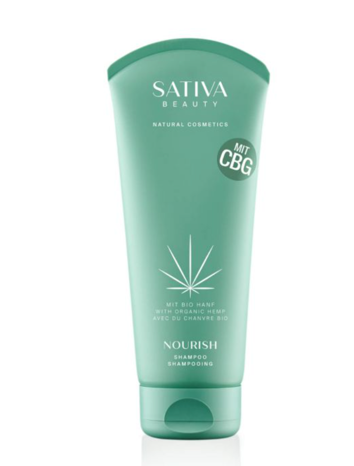Sativa beauty CBD og CBG shampoo i høj kvalitet