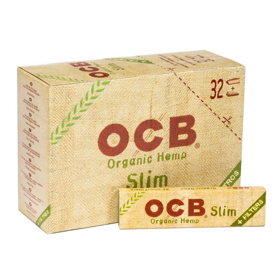 OCB Organic hemp SLIM + filter